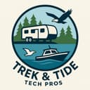 Trek & Tide Tech Pros logo