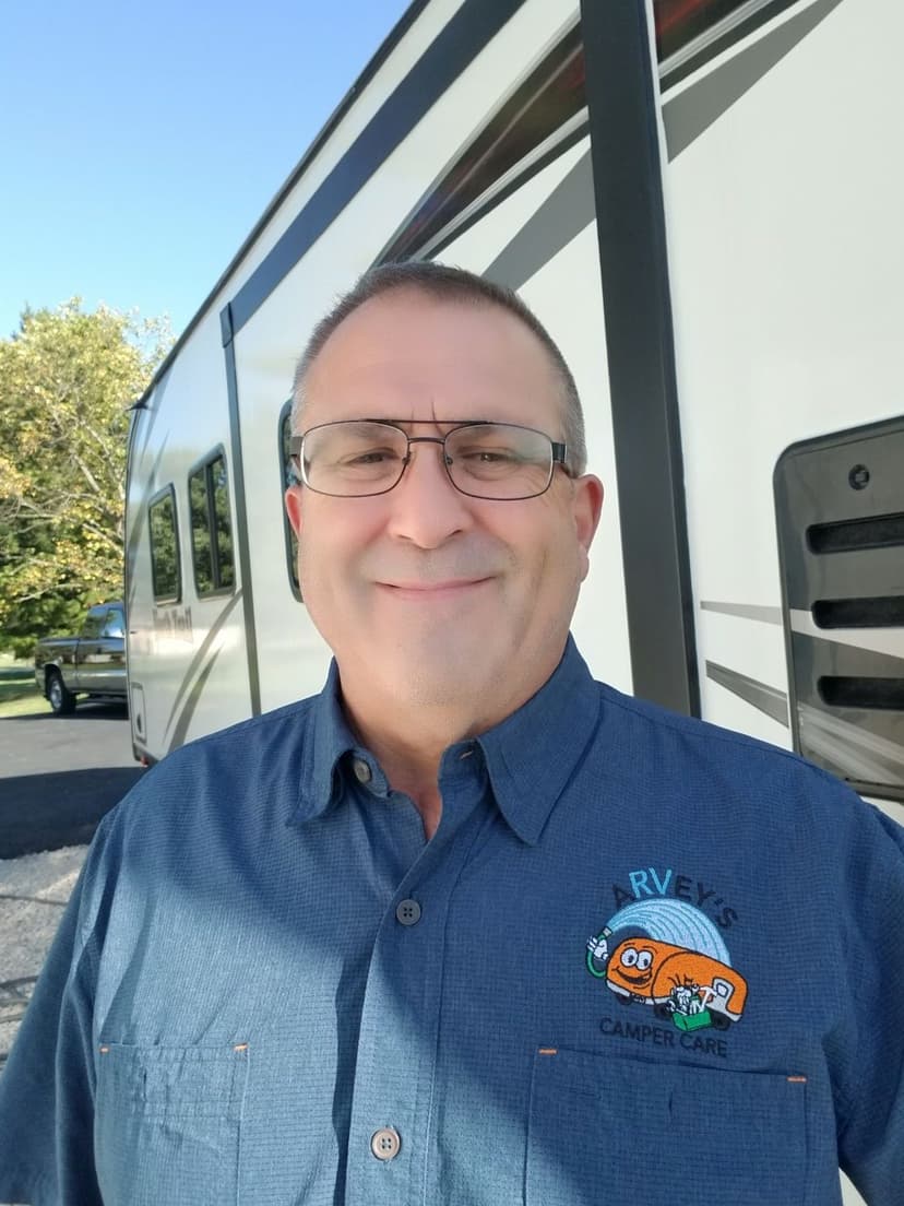 Arveys Camper Care LLC is a Certified RVTAA Technician serving Danville, IN and surrounding areas within 50 miles
