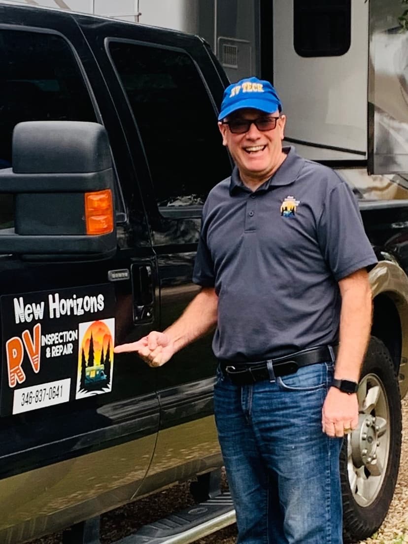New Horizons RV Inspection and Repair LLC is a Certified RVTAA Technician and a Certified NRVIA Inspector serving Santa Fe, TX and surrounding areas within 150 miles