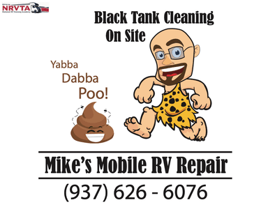Mike's Mobile RV Repair/ Yabba Dabba Poo Black Tank Cleaning logo