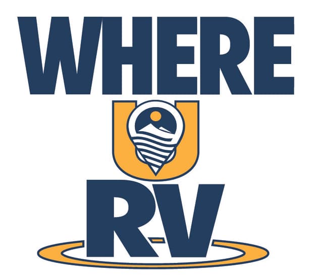 Where U RV logo