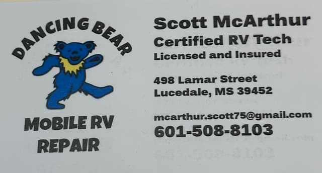 Dancing Bear Mobile RV Repair LLC logo