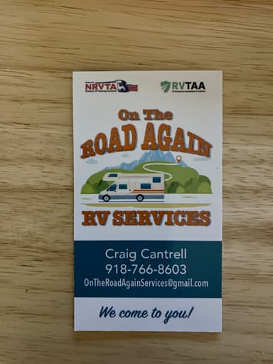On The Road Again RV Services, Inc. logo