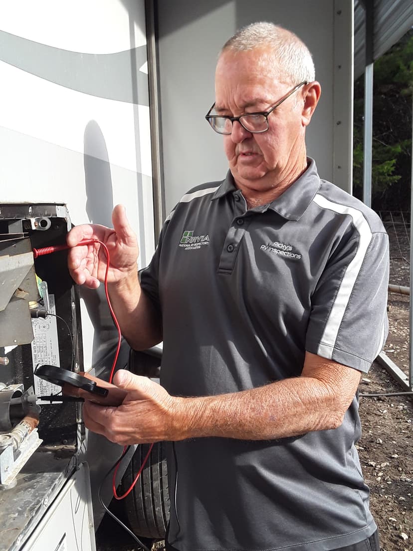 RickysRvInspections LLC is a Certified NRVIA Inspector serving Cleburne, TX and surrounding areas within 100 miles