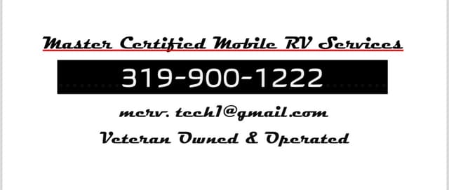 Master Certified Mobile RV Services logo