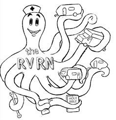 The RV RN logo