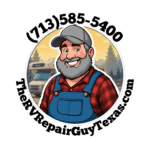 The RV Repair Guy is a Certified RVTAA Technician serving Houston, Texas and surrounding areas within 75 miles