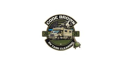 Code Brown RV Tank Cleaning logo