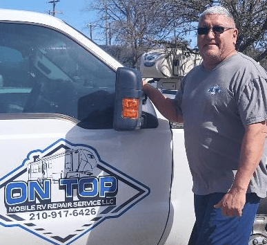 On Top Mobile RV Repair Service is a Certified RVTAA Technician serving San Antonio, TX and surrounding areas within 50 miles