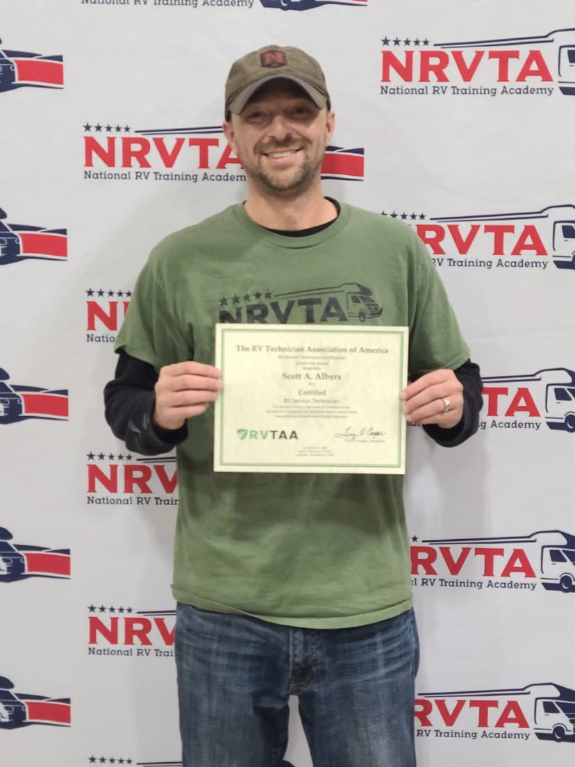 SMT Mobile RV is a Certified RVTAA Technician serving Lincoln, NE and surrounding areas within 100 miles