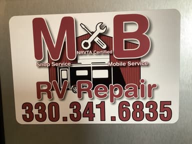 M & B RV Repair logo