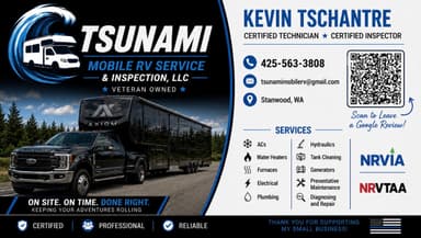 Tsunami Mobile RV Service & Inspection, LLC logo