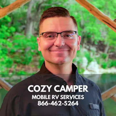 Cozy Camper - RV Inspections | RV Repairs is a Certified RVTAA Technician and a Certified NRVIA Inspector serving New Braunfels, TX and surrounding areas within 250 miles