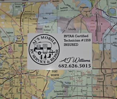 AJ's Mobile RV Service & Repair logo