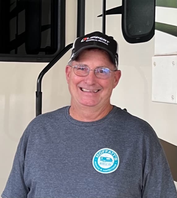 Kevin Moffatt is a Certified RVTAA Technician and a Certified NRVIA Inspector serving Denham Springs, LA and surrounding areas within 50 miles
