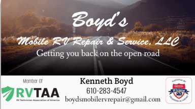 Boyd’s Mobile RV Repair & Service, LLC logo