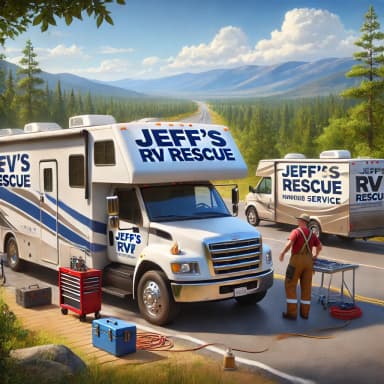 Jeffs RV Rescue logo