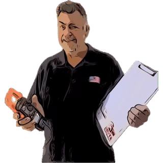 The Desert RV Tech logo