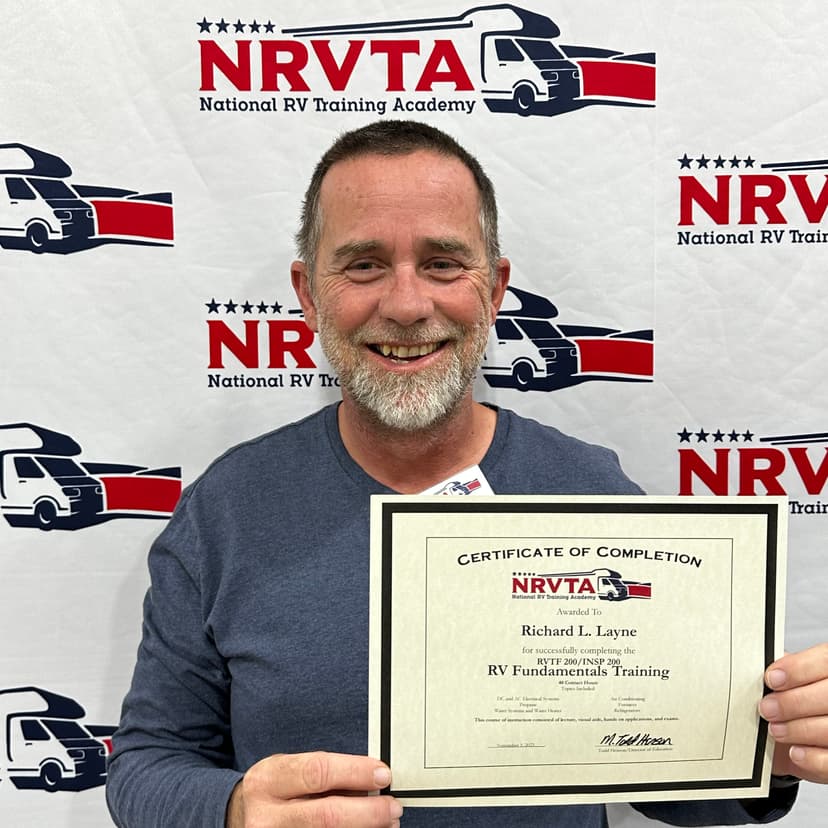 Richard Layne is a Certified RVTAA Technician serving Mabank, TX and surrounding areas within 35 miles