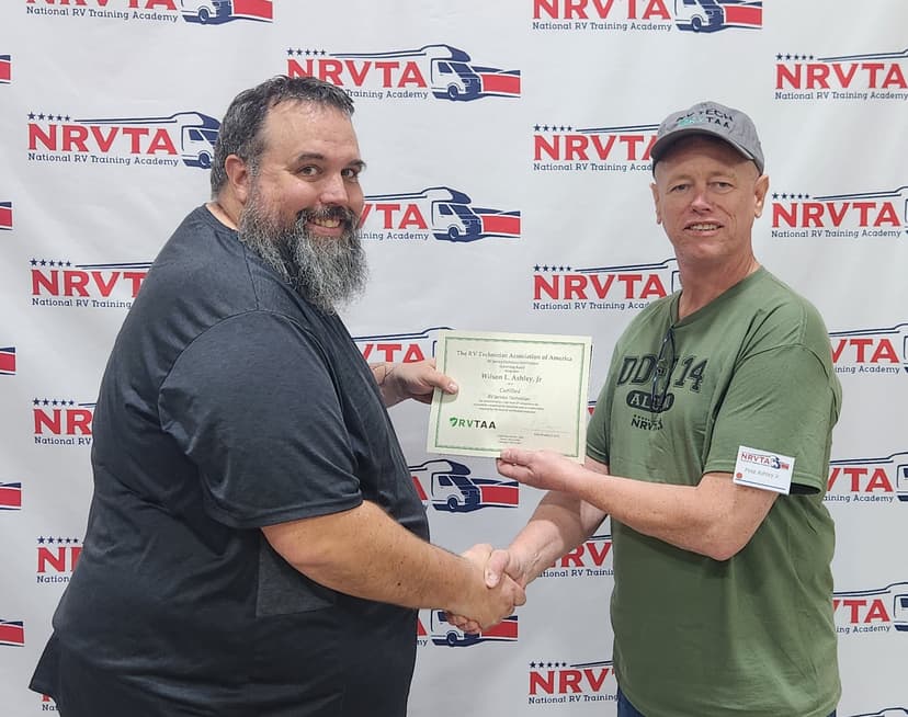 Pete Ashley is a Certified RVTAA Technician serving Kingsley, MI and surrounding areas within 35 miles