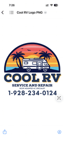 Cool RV repair logo