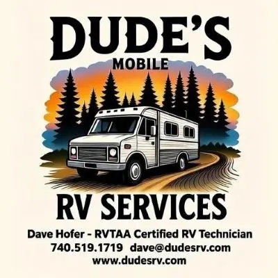 Dude's RV Services is a Certified RVTAA Technician serving Granville, OH and surrounding areas within 50 miles