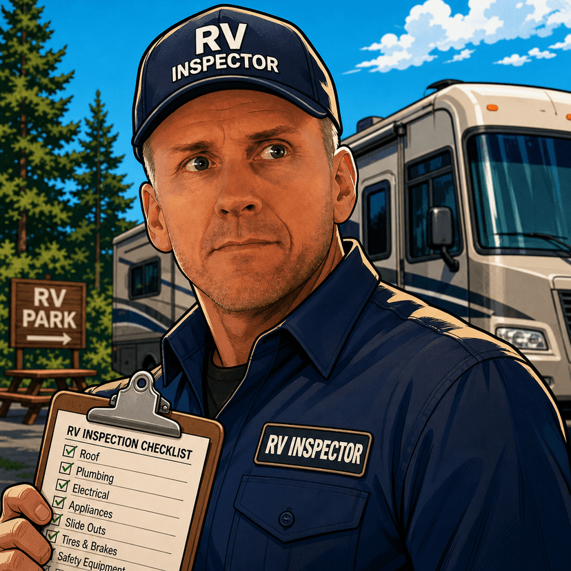 Charles Marshall is a Registered RVTAA Technician and a Certified NRVIA Inspector serving Laurel Park, NC and surrounding areas within 30 miles