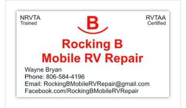 Rocking B Mobile RV Repair logo