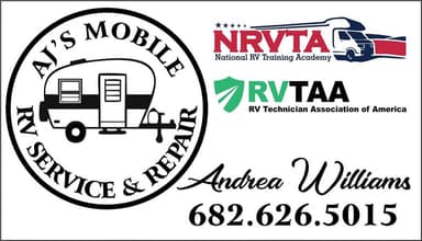 AJ's Mobile RV Service & Repair logo