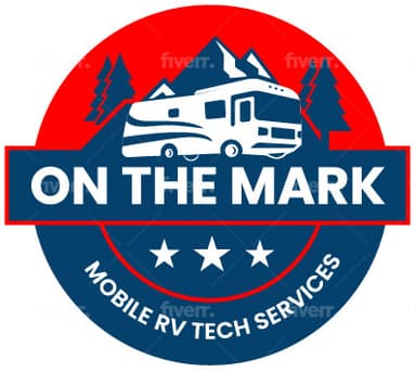 On The Mark Mobile RV Tech Services logo